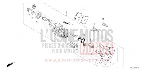 PARKING BRAKE CALIPER GL1800BDR de 2024